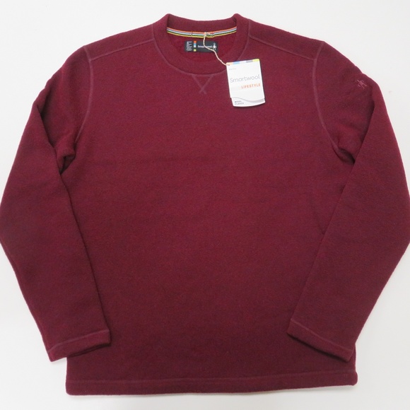 Smartwool Mens Hudson Trail Fleece Crew 